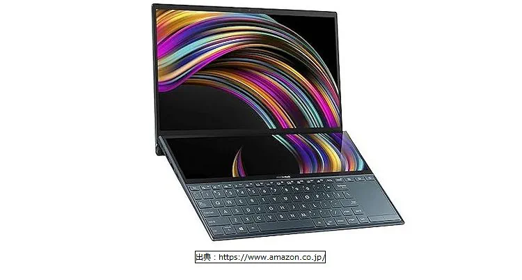 ASUS  ZenBook Duo UX481の特徴と用途